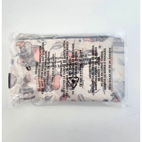 Loungefly Dumbo Cute Circus All-Over Print Nylon Pouch / Cosmetic Bag | NWT - Picture 2 of 3